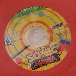 SEGA Sonic Mania Xbox One Game Disc